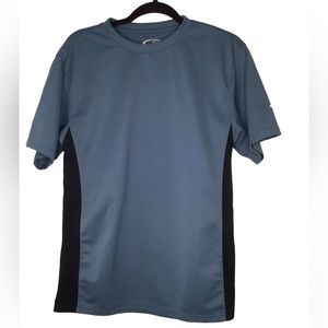 Champion Men’s T-Shirt - Light Blue - Size M - EUC